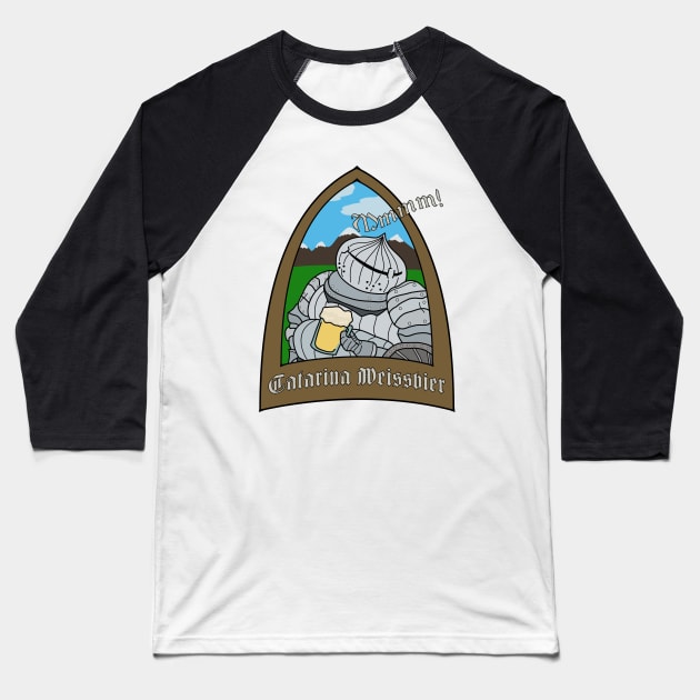 Dark Souls - Catarina Weissbier Baseball T-Shirt by DigitalCleo